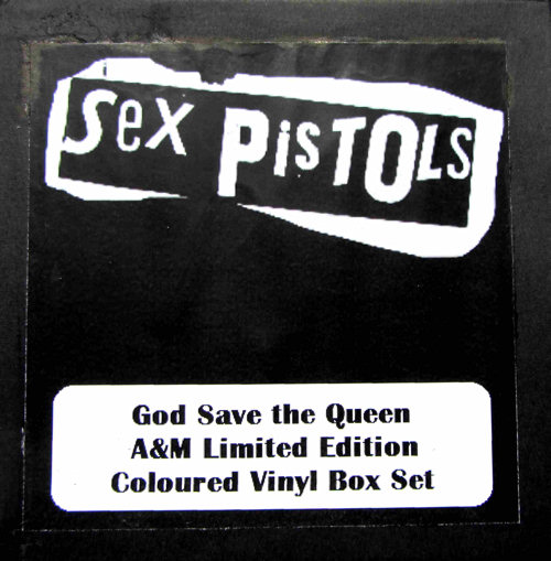 Sex Pistols - A&M God Save The Queen Counterfeit Box Set Coloured Vinyl